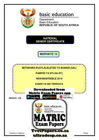 Setswana SAL P1 Nov 2019 Gauteng Memo.pdf